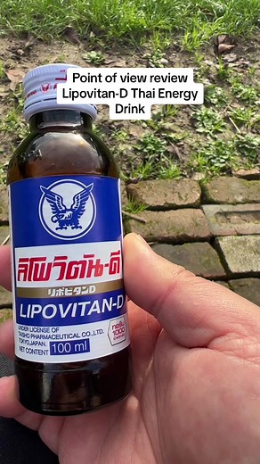 🌟🌟🌟🌟🌟 #POVReview #LipovitanD #Thailand #EnergyBoost Hey TikTok fam, it's time for a Point of View Review! Today, I'm diving into the world of energy drinks with Lipovitan-D all the way from Thailand! 🇹🇭💪 💥 Taste: 🍹🌶️ Lipovitan-D is like a Redbull, but without the carbonation. The flavor is intense and packs a punch! It has a slightly sweet and tangy taste that keeps you coming back for more. If you enjoy a bold and energizing flavor, this one's for you! 💥 Strength: ⚡🔋 In just 100ml,