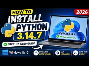 How to Install Python 3.14.7 on Windows 11/10 | Step-by-Step Guide (2026) + Run Program in IDLE