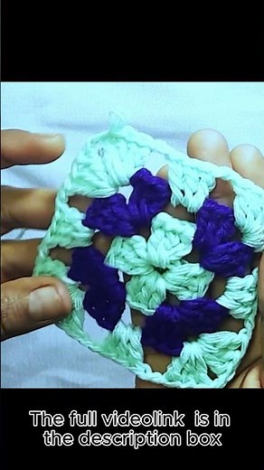 DIY: How crochet granny square for beginners: very beginner friendly #crochet #pattern