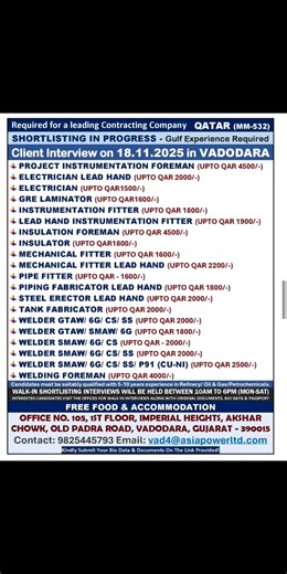 15.11.2025 Assignment abroad Times epaper today, Gulf job vacancy, Assignment abroad Times epaper today, join our Whatsapp group, https://whatsapp.com/channel/0029VbB0I08BA1etG3tf9R28 #gulfjobconsultacy #gulfjobvacancy #Assigmentabroadtimespaper #gulfjobindians | Gulf Job Vacancy