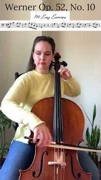 Daily Cello Exercises | Werner No. 10