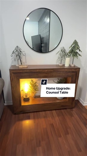 Affordable Rustic Modern Console Table Upgrade