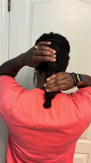Simple low tension sisterlock hairstyle | Episode 3
