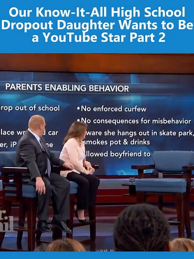 10K views · 55 reactions | Dr. Phil Season 16, Episode 3 Part 2 Sixteen-year-old dropout Brittney spends her days hanging out, drinking and smoking marijuana while working on her career as a YouTube star.. | Machine Hunter | Facebook