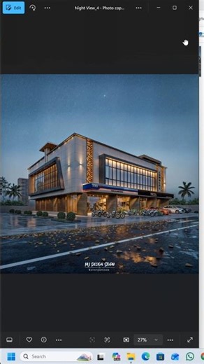 Modern Automobile Showroom Design | TVS & NEXA Complex 🔥 ##shorts