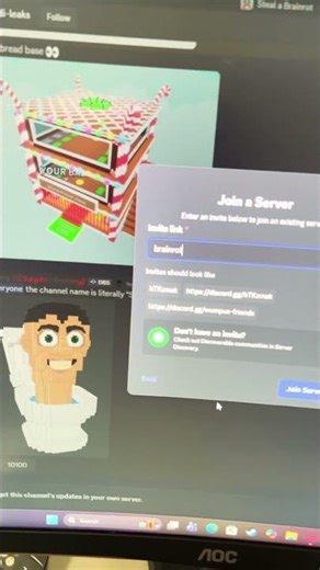 How to join Sammy’s Steal a Brainrot Discord server #tutorial #sammy