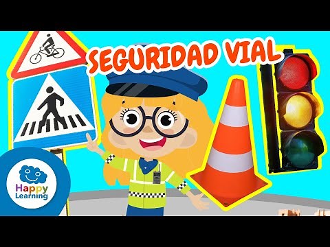 Seguridad Vial para Niños: ¡Aprendemos a Cruzar la Calle! | Happy Learning 🚦👧🚸