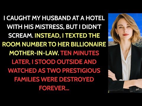 He Took His Mistress💃To The Hotel. I Gave The Room Number To Her MIL📲. When Her Family Arrived, He😱