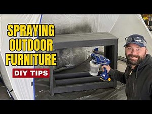 Spraying Outdoor Furniture | Is it worth it to spray?