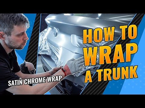 Lesson 10. How to wrap a vehicle trunk