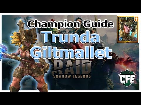 RAID Shadow Legends | Champion Guide | Trunda Giltmallet