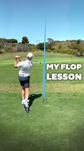 Flop Shot Magic 🪄 If there is one shot Piers struggles with it's the high, soft landing flop shot In this mini lesson from me I wanted to see him widen his stance, lower the handle and focus on really releasing the club head past the lads through impact getting the shaft vertical as soon as possible, allowing the arms to stay close to the body and "narrow" in the through swing Give these things a go next time you're on the short game area #flopshot #golf #golfcoach | Me and My Golf
