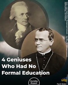 4.4K reactions · 3.6K shares | Some scientists that revolutionized the way we understand the world never had much instruction beyond basic schooling. | Sunday Roast | Facebook