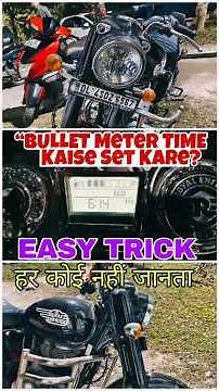 Time setting ka easy method | Royal Enfield Easy Trick