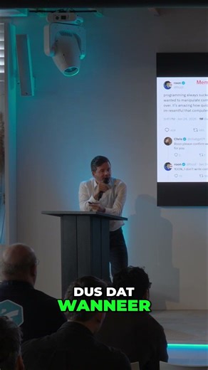 AI-spreker Jarno Duursma: AI schrijft nu de code. Wat betekent dat voor jouw werk?