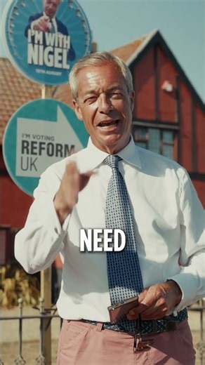 Just got back from work? There's still time to get out and vote Reform. 🫵