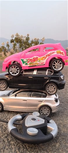 Remote Control Cars Stack Test 😱 Powerful Toy Car Challenge