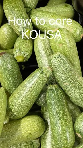 Maureen Abood on Instagram: "Here’s how to core kousa, summer squash! Kousa is light green, but when I can’t find that I use zucchini and yellow squash, so sweet and delicious. The trick to coring kousa is to take your time inserting the corer (a small melon baller will work too, or a zucchini corer), twist and pull out the core. Take care not to puncture the kousa as you go, and slowly scrape out enough of the core to make the sides about 1/4-inch thick. There’s no “shortcut” here, but honestly