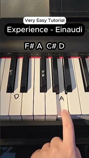 Experience - Very Easy Beginner Tutorial #pianotutorial #piano #experience #beginner