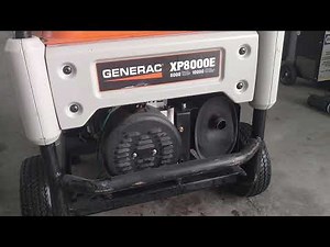 Generac Generator XP8000E