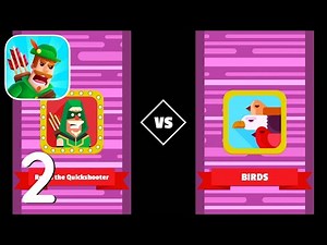 Bowmasters Gameplay Walkthrough Part 2 - Birds Hunt