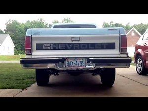 1991 Chevy s10 4.3 Flowmaster 40 series