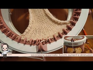 Circular knitting machine tutorial: the perfect panel!
