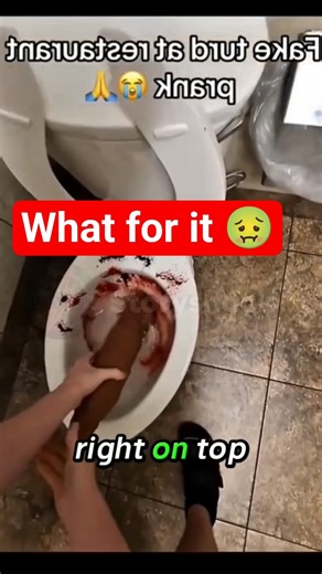 You walk into the bathroom after THIS guy! 🤢🏃‍♂️ #Shorts #Prank