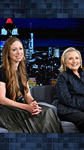 The Tonight Show on Instagram: "@hillaryclinton and Chelsea Clinton reveal the inspiration behind their new @appletvplus docuseries, #Gutsy. #FallonTonight"