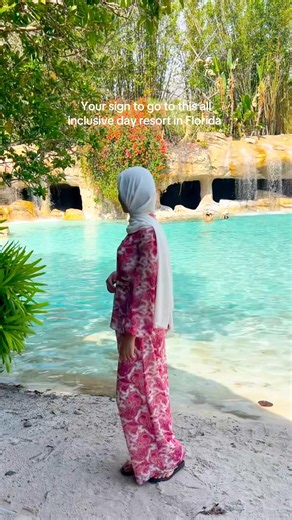 This all day inclusive resort in Florida 😍🦜🐬🦩 #florida #orlando #discoverycove #USA #Travel