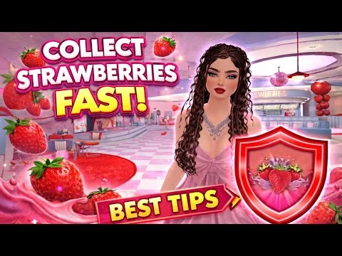 How to Get the Strawberry Badge FAST at Swirlie’s 🍓 (Tips & Tricks) | Avakin life