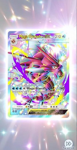 Shiny Mega Gyarados EX! #pokemon #tcgpocket #boosterpack