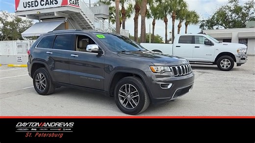 USED 2018 JEEP GRAND CHEROKEE Limited 4x4 at Dayton Andrews DCJ (USED) #N25680C