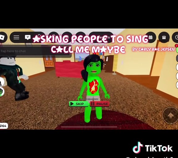 call me maybee 🎶 #fyp #robloxfyp #sing #callmemaybe #roblox @` 𝐞𝐯𝐢𝐨𝐥𝐚̀ 🤍⛹🏽‍♀️ @Alianna😝🩷