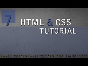 HTML & CSS Tutorial für Anfänger 7 - Tabellen (table)