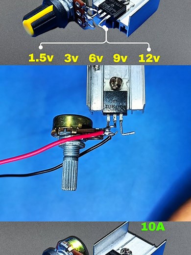 How To Make a Voltage Regulator from 1.5V to 16V