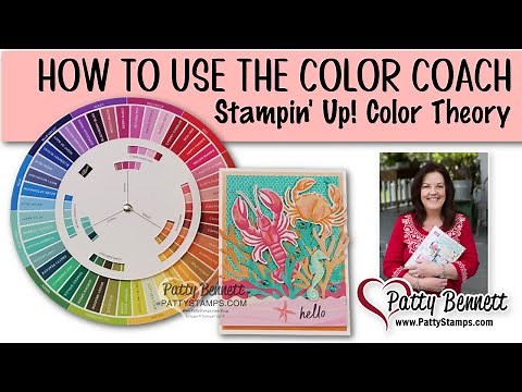How to use the Color Coach Wheel - Color Theory with Stampin' Up! colors