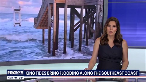 King Tides bring flooding to Southeast coast