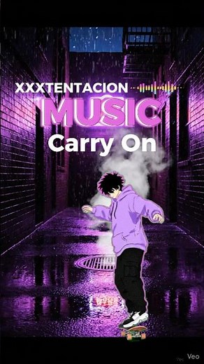 XXXTentacion - Carry On (Lyrics) #xxxtentacion #emorap #shorts