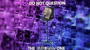 Do Not Question the Elevated One | Know Your Meme