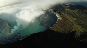 Ijen, Crater, Indonesia. Free Stock Video