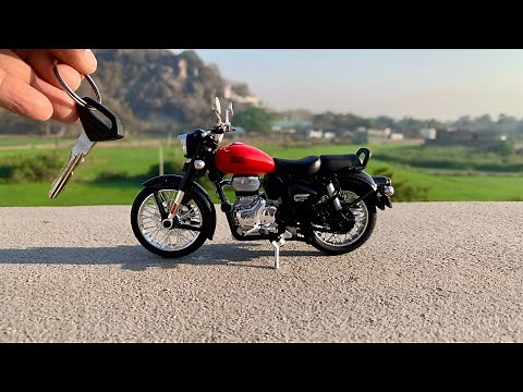 1:15 Scale Royal Enfield Classic 350 Miniature [ Unboxing ]