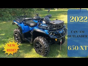 New Ride - 2022 CAN-AM Outlander 650 XT