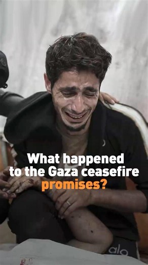 What happened to the Gaza ceasefire promises?