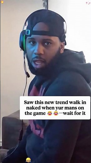My husband’s hilarious reaction when I appeared naked in front of him😂😂😂#foryou #funny #couples