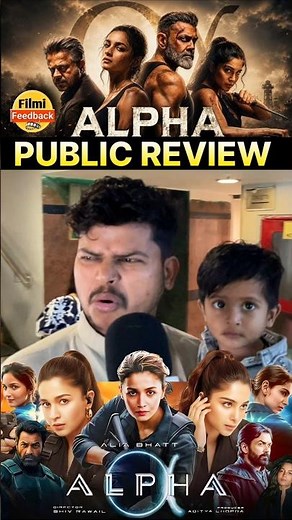 Ok ok movie hai Alpha public review | Alpha movie Public Reaction | Alia bhatt #aliabhatt #alpha