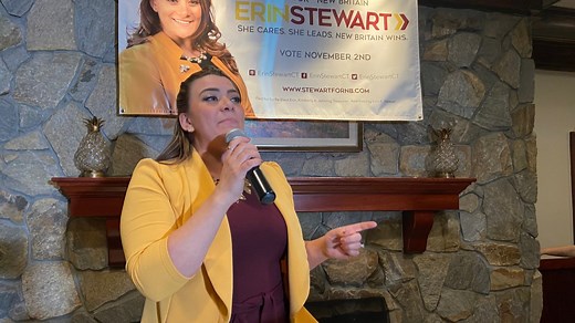 New Britain Mayor Erin Stewart Claims Victory in Re-Election Bid