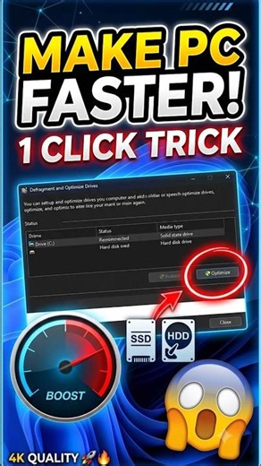 Make Your PC Faster with This Hidden Tool! 😱 #shorts