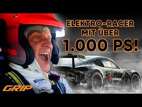 Indescribable feeling 🤯: Matze tests the Porsche Mission R prototype in Valencia! 🔥 | GRIP