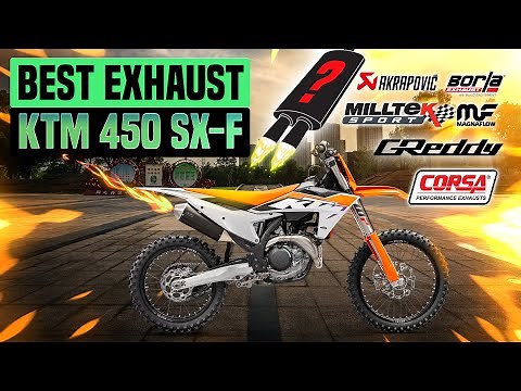 KTM 450 SX-F Exhaust Sound🔥 Akrapovic,FMF,HGS,Pro Circuit,Yoshimura